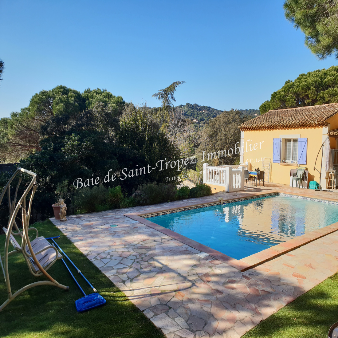 Vente Villa Avec Piscine Plage à Pieds Baie De Saint